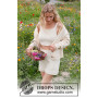 Prairie Rose Set by DROPS Design - Knitted Top and Shorts Set Pattern Sizes S - XXXL