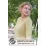Nature Lyrics by DROPS Design - Knitted Jumper Pattern Sizes S - XXXL