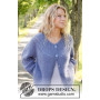Round Lake Cardigan by DROPS Design - Knitted Jacket Pattern Sizes S - XXXL