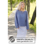 Round Lake by DROPS Design - Knitted Jumper Pattern Sizes S - XXXL