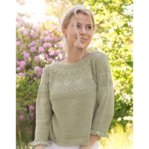 Treasure Hunt by DROPS Design - Knitted Jumper Pattern Sizes S - XXXL