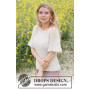 Pearlescent Top by DROPS Design - Knitted Jumper Pattern Sizes S - XXXL