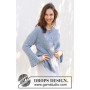 Spring Renaissance Cardigan by DROPS Design - Crochet Jacket Pattern Size S - XXXL
