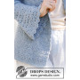 Spring Renaissance Cardigan by DROPS Design - Crochet Jacket Pattern Size S - XXXL