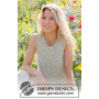 Outdoor Love by DROPS Design - Knitted Top Pattern Sizes XS - XXL