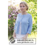Lost in the Sky Cardigan by DROPS Design - Knitted Jacket Pattern Sizes S - XXXL
