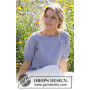 April Awakens by DROPS Design - Knitted Top Pattern Sizes S - XXXL