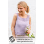 Spring Peak by DROPS Design - Knitted Top Pattern Sizes S - XXXL