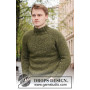 River Moss by DROPS Design - Knitted Jumper Pattern Sizes S-XXXL