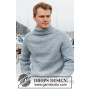 Winter Winds by DROPS Design - Knitted Jumper Pattern Sizes S-XXXL