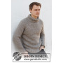 Almond Breeze by DROPS Design - Knitted Jumper Pattern Sizes S-XXXL