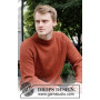 Flaming Mountain by DROPS Design - Knitted Jumper Pattern Sizes S-XXXL