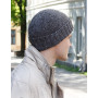 Flagstone Hat by DROPS design - Hat Knitting pattern size. S/M - L/XL