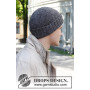 Flagstone Hat by DROPS design - Hat Knitting pattern size. S/M - L/XL