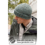 Sea Crest Hat by DROPS Design - Knitted Hat Pattern Sizes S-XL