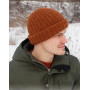 Pumpkin Patch Hat by DROPS Design - Knitted Hat Pattern Sizes S-XL