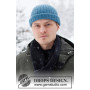 Winter Mist Hat by DROPS Design - Knitted Hat Pattern Sizes S-XL