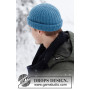 Winter Mist Hat by DROPS Design - Knitted Hat Pattern Sizes S-XL
