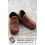 Meadow Meanderings by DROPS Design - Felted Slippers Pattern Sizes 26-46
