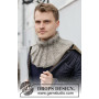 Lillesand Neck Warmer by DROPS Design - Knittied Neck Pattern Sizes S-XL