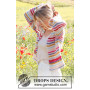 Candy Stripes Cardigan by DROPS Design - Knitted Jacket Pattern Sizes XS - XXL