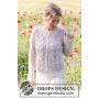 Tree of Life by DROPS Design - Knitted Jacket Pattern Sizes S - XXXL