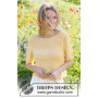 Sunny Song by DROPS Design - Knitted Top Pattern Sizes S - XXXL