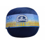 DMC Petra no. 8 Cotton Thread Unicolor 5823 Navy Blue