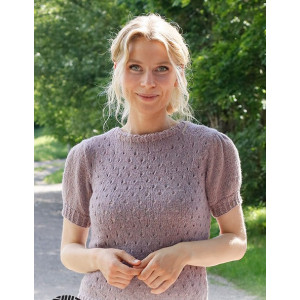 Fairy Woods Top by DROPS Design - Knitted Top Pattern Sizes S - XXXL