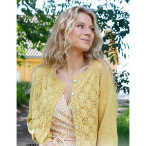 Queen Bee Cardigan by DROPS Design - Knitted Jacket Pattern Sizes S - XXXL