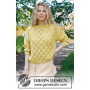 Queen Bee by DROPS Design - Knitted Jumper Pattern Sizes S - XXXL