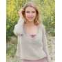 Wild and Free by DROPS Design - Knitted Jumper Pattern Sizes S - XXXL