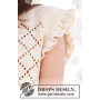 Harlequin Ruffles Top by DROPS Design - Crochet Top Pattern Sizes S - XXXL