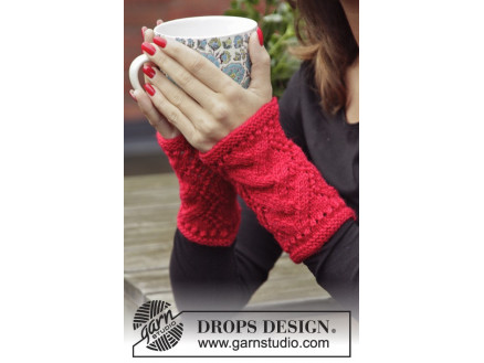 knitted wrist warmers