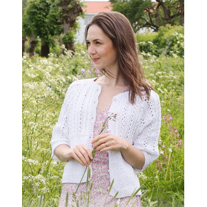 Lost in Summer Cardigan by DROPS Design - Knitted Jacket Pattern Sizes S - XXXL