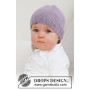 Sweetheart Beanie by DROPS Design - Knitted Baby Hat Pattern Size 0 months - 4 years