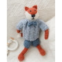 Mister Fox by DROPS Design - Knitted Fox Teddy Pattern 27 cm