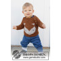 Little Fox by DROPS Design - Knitted Jumper Pattern size 1 months - 8 years