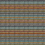 Cottonjersey w/knit pattern 150cm 069 Yellow pattern- 50cm
