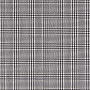 Gabardine w/checkered 150cm 005 Black and White large pattern - 50cm