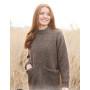 Autumn Woods by DROPS Design - Knitted Jumper Pattern Sizes XS - XXL