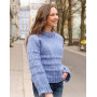 Blueberry Harvest by DROPS Design - Knitted Jumper Pattern Sizes S - XXXL
