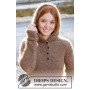 Woodland Pixie by DROPS Design - Knitted Jumper Pattern Sizes S - XXXL