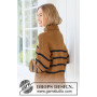 Fudge Stripes by DROPS Design - Knitted Jumper Pattern Sizes S - XXXL