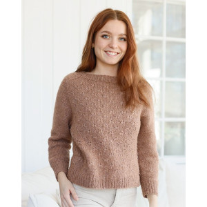 Country Spice by DROPS Design - Knitted Jumper Pattern Sizes S - XXXL