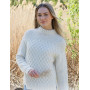 Snowy Bee by DROPS Design - Knitted Jumper Pattern Sizes S - XXXL