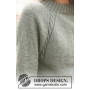 Sage Twist by DROPS Design - Knitted Jumper Pattern Sizes S - XXXL