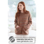 All about Autumn by DROPS Design - Knitted Jumper Pattern Sizes S - XXXL