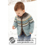Edge of the Woods Jacket by DROPS Design - Knitted Jacket Pattern Sizes 3-14 years