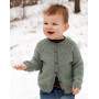 First Leaf Jacket by DROPS Design - Knitted Jacket Pattern Sizes 2-12 years